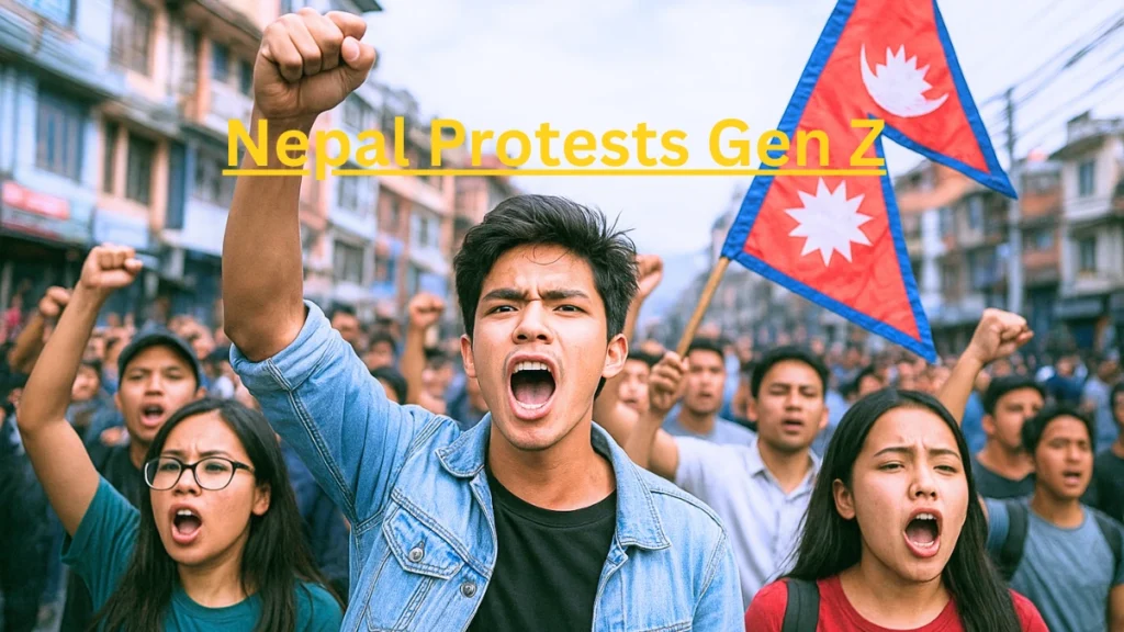 Nepal Protests Gen z